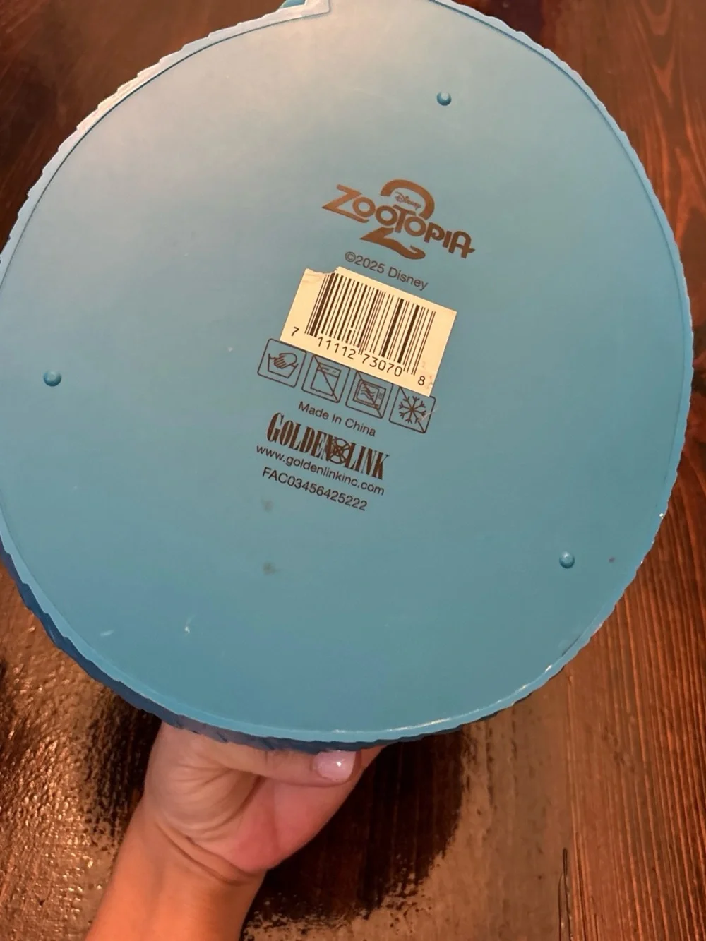 Disney zootopia popcorn